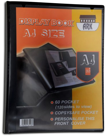 Arche A4 Display Buch (Darstellung) 60 Taschen (120 Seiten zur Ansicht)