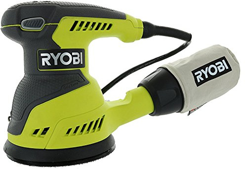 Ryobi 2.6 Amp 5 pulgadas. Lijadora orbital aleatoria
