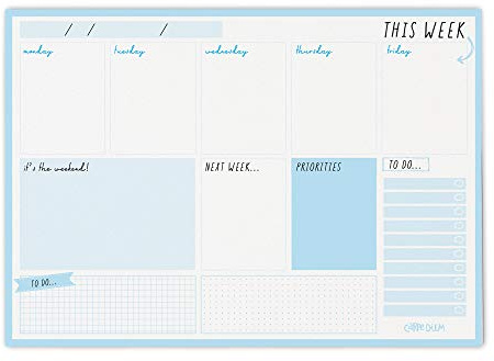 Pukka Pad Carpe Diem, planificador semanal