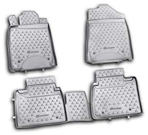 Gummimatten Element Passgenaue Fußmatten ES350 10/2010-2012 4tlg