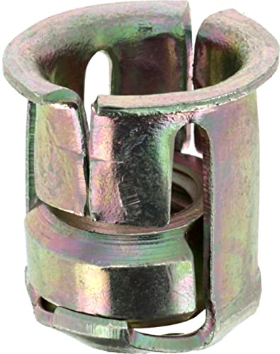 Restagraf - Écrou Cage M4 - 0.70 - Acier - Montage sans Soudure - Fixation Métallique pour Carrosserie, Support ou Panneau - Réf.1142 - Sachet de 30