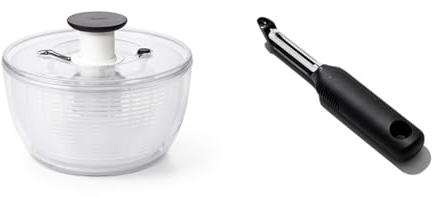 OXO Good Grips Salad Spinner & Good Grips Swivel Peeler