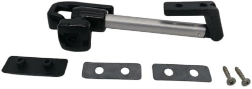 CR-MOESANCO® Fensteraussteller Wohnmobil Verstärkt | Polyplastic Ausstellfenster Arm 110mm Universell Beidseitig | Aluminium-Halterung Rostfrei für Kastenwagen, Wohnwagen und Boot