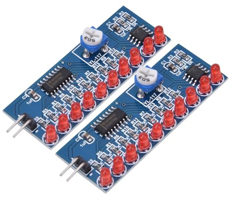 2 Stück Wasser Fließendes Lichtmodul NE555 Und CD4017 LED Chaser LED Lauflicht DIY Kit Elektronische Schaltung