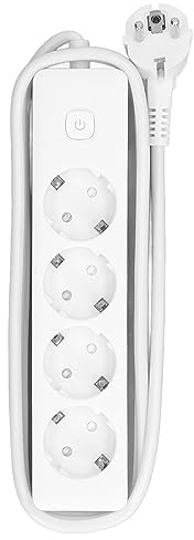 Ciabatta per Esterni Spina Europea 250V Ciabatta Multipresa Professionale 2200W per Uso Domestico (SF008-4)