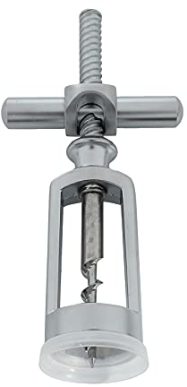 Janasiba Abrebotellas de Lujo Resistente de Metal Abrelatas de Vino Sacacorchos para Barra de Restaurante