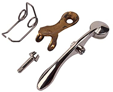 FAVOMOTO 1set Trumpet Water Key Screws and Springs Instrument Repair Parts Easy to Install for Maintenance and Use Small Flat Trumpet Accessory