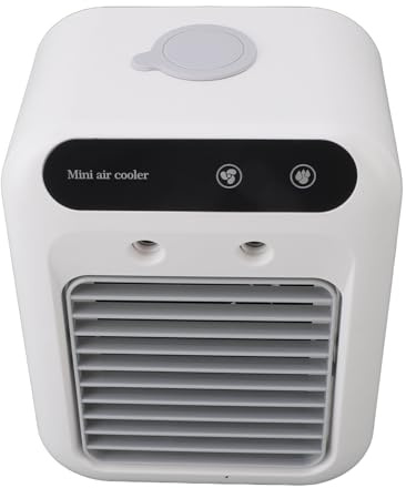 Fdit Portable Air Conditioner, Professional Cooling Air Fan with 500ml Water Tank
