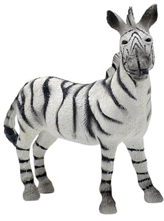 Amagogo Tierfiguren, Tierspielzeug, ab 3 Jahren, Mädchen, Jungen, Vorschul-Lernspielzeug, Simulation, großes Tierspielset, Simulationstiere, Zebra