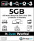 UK Multi-Network Data SIM Card | Automatically Selects the Strongest Network: EE, Three, O2, or Vodafone (5GB - 12 Months)