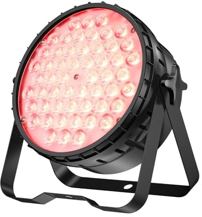 BETOPPER Projecteur de Scène 200W Par LED DMX RGBW Lumière de Scène CRI >90 5000 Lm Jeux de Lumiere Disco Eclairage Scene pour DJ, Fête, Bars, Mariages et Festivals (1)