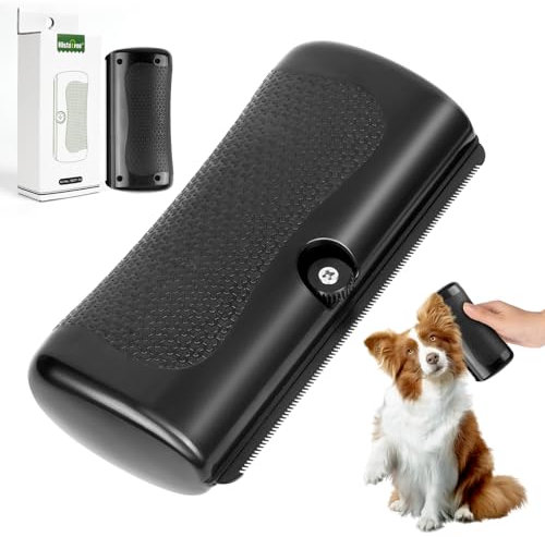 Adiwo Groomify Pet Care Brush, Groomify mr Waggy Tails, Pet Hair Removal Brush Grooming Tool, Pflegekämme für Katze und Hund, Haustier-Enthaarungskamm, Hundebürste für Hunde