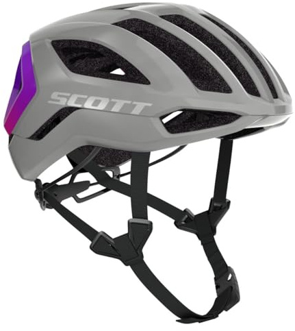 Scott Centric Plus Rennrad Fahrrad Helm Narwal grau/lila 2026