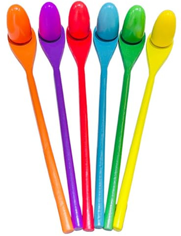 Ohulelks Set di Giochi di con Cucchiaio di Uova in Legno, Staffetta di Equilibrio per Bambini, Caccia alle Uova di Pasqua, Sport All'Aperto, Attrezzi Didattici
