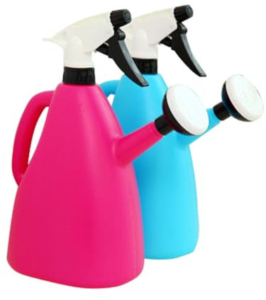 ifundom Botella Pulverizadora de Jardinería Gatillo y Atomizador de Presión Manual para Plantas de Interior y Exterior