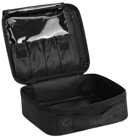 LIGIGWASH Praktische wasserdichte Audio Effector Tasche Tragbarer Aufbewahrungsbeutel für Effektgeräte Kompakte Tragetasche für Musiker und Techniker Schwarz