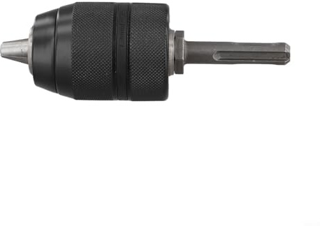 Portabrocas sin llave de 2-13 mm para vástago SDS Plus con adaptador 1/2-20UNF, compatible con taladros inalámbricos, para destornilladores de impacto y taladros manuales, cromado