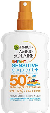 Garnier Ambre Solaire Sensitive Expert+ Enfant Spray Protecteur FPS 50+ 200 ml