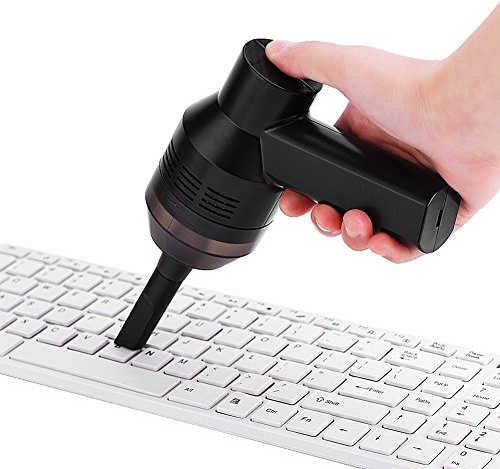 VBESTLIFE Tastatursauger,Tragbare Handheld Staubsauger Reinigungsbürste für Desktop Laptop,PC Tastatur,Auto Innenraum Reinigung