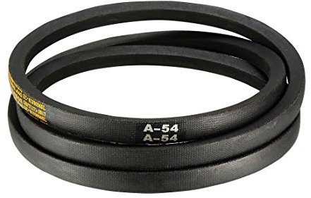 sourcing map A54 Drive V-Belts 54 Inner Length 13mm Width 8mm Thick JIS Standard A-Section Rubber Drive Transmission Belt
