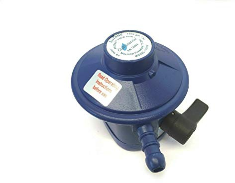 Butane Gas Bottle Regulator 21mm Clip On Type 29mb pressure outlet for Barbecue