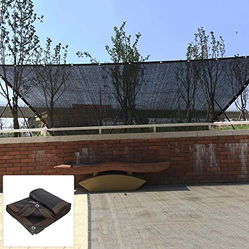 Toile D'ombrage,filet D'ombrage Protection Solaire,couvertures De Plantes De Serre,bâche D'ombrage Anti-uv,clôture De Protection Noire,coupe-vent,anti-âge,54 Tailles,3x3m/9.8x9.8ft, Polyéthylène (PE)