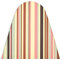 Encasa Ironing Board Covers (135 x 45 cm) Elastic Tightening with Thick 4 mm Felt Padding, Easy Fit, Scorch Resistant, Printed- Multistripe