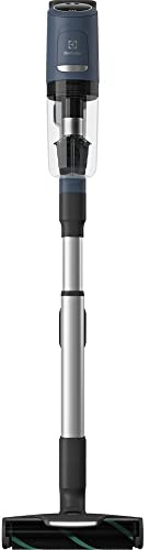 Electrolux Ultimate800, EHVS85H3AD, Multi-Surface Lightweight Cordless Stick Vacuum with PowerPro Hard Floor and PowerPro Bristle Nozzle, 5-step Filtration, LED Smart Display, in Denim Blue