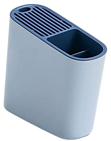 PSTOYS Knife Block, Blue, 22*9*22cm, Modern Style, Polypropylene Material, Knife Holder, Knife Storage, Kitchen Organizer