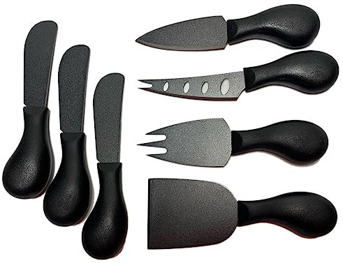 DbKW 7tlg. Gastro Vorlege-Besteck Käse-Set Weichkäsemesser Buffet-Besteck Käsemesser