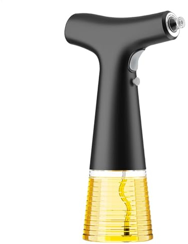 Pulverizador de aceite, botella dispensadora de aceite para cocina, botella pulverizadora de aceite, rociador de aceite eléctrico automático, pulverizador de aceite de oliva recargable, rociador de