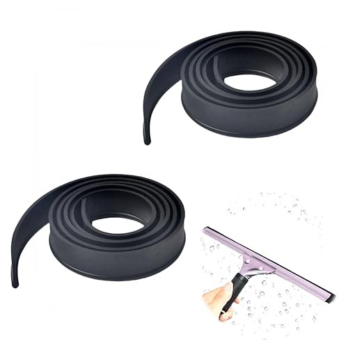VINEST Extractor de Doble Cara de Goma Recortable de 105 cm para Limpiacristales de Ducha y Ventanas