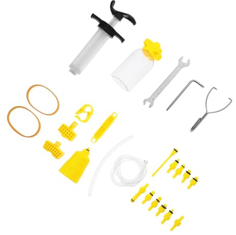 GANAZONO Disc Brake Filling Tool Full Bike Tool Easy to Use Brake Oil Refill Kit for