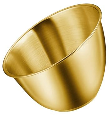 NPXUAMTJ Assiette inclinée en acier inoxydable pour salade et repas Service coréen Bol de service Restaurant Vaisselle de table