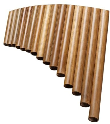 15 rörs bambu panflöjt i G klaviatur professionellt instrument