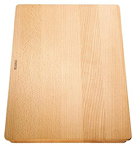 BLANCO 514544 massiver Buche Schneidbrett, Holz, Large