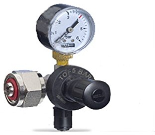 Riduttore di pressione Co2 per bombole Co2 ricaricabili (1 manometro)