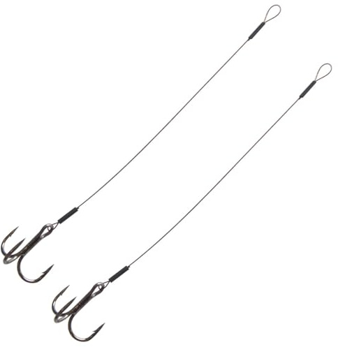 Predax Stinger 1x7 schwarz ummantelt - 2 Angsthaken