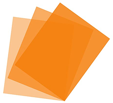 RENIAN Orange färg gelark 40 x 50 cm, full CTO, 1/2 CTO, 1/4 CTO fotografi belysning färgat filter för foto studio ficklampa LED-ljus