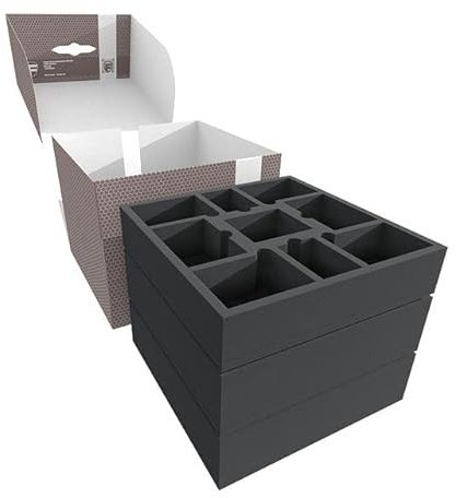 Feldherr Lagerbox LBBG250 kompatibel mit Arkham Horror (3. Edition) - Grundspiel + Dunkle Fluten + Geheimnisse des Ordens + Mitternacht