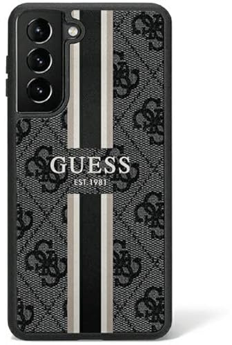 CG MOBILE Guess 4G Printed Stripe Hülle für Samsung S23 S911 schwarz