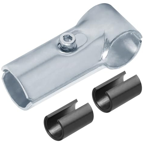 Fanmao 10 Sets T Pipe Connectors Tee Clamps, Fits 3/4 EMT Directly, Includes Adapter Shims for 1/2 EMT