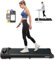 MERACH Walking Pad, 3 in 1 Laufband Für Zuhause, Laufband Schreibtisch für Zuhause und Büro, 1-6km/h Treadmill, 2.75PS Laufband mit Fernbedienung, 45dB Ultra Leise Walking Laufband Pad, LED Anzeige