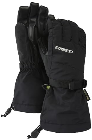 Burton Kids' Gore-TEX Gloves, True Black, Large