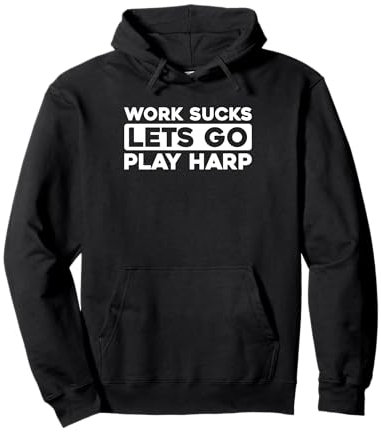 Harfe Saiten Instrument Zupfen - Harfe Pullover Hoodie