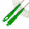 TECHZOCO Cavo in fibra ottica per router, tubo FTTH, cavo SC/APC a SC/APC, OS2 monomodale Simplex 9/125um LSZH, compatibile con Orange, Masmovil, Yoigo, Movistar, Vodafone e Jazztel, 10 metri