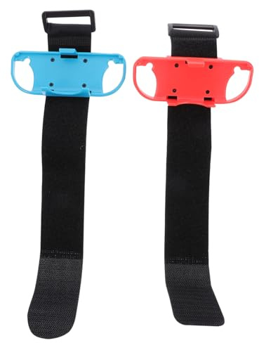 Yardenfun 2 Pièces Bracelets de Poignet Réglables pour Manette Switch Accessoires Gaming Pratiques et Confortables de Compatible avec Jeux Somatosensoriels
