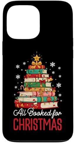 Todo Reservado para Navidad Pila de Libros Vacaciones Carcasa para iPhone 13 Pro MAX