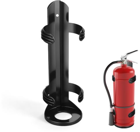 Soporte Negro Incendios de Plástico de Coche Extintor