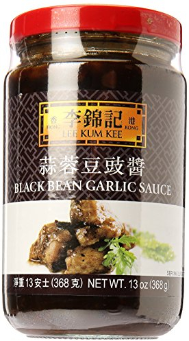 LKK Black Bean and Garlic Sauce 368g | Authentic Chinese Fermented Black Bean Paste with Garlic | Ideal for Stir-Fries, Marinades & Dipping | Vegan | No Added Preservatives or Colouring